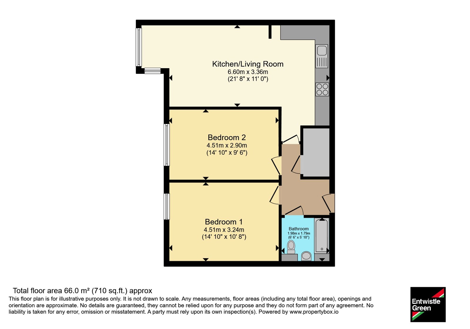 Apartment 9, Sedgewick Court,, Central Way, Cheshire floorplan
