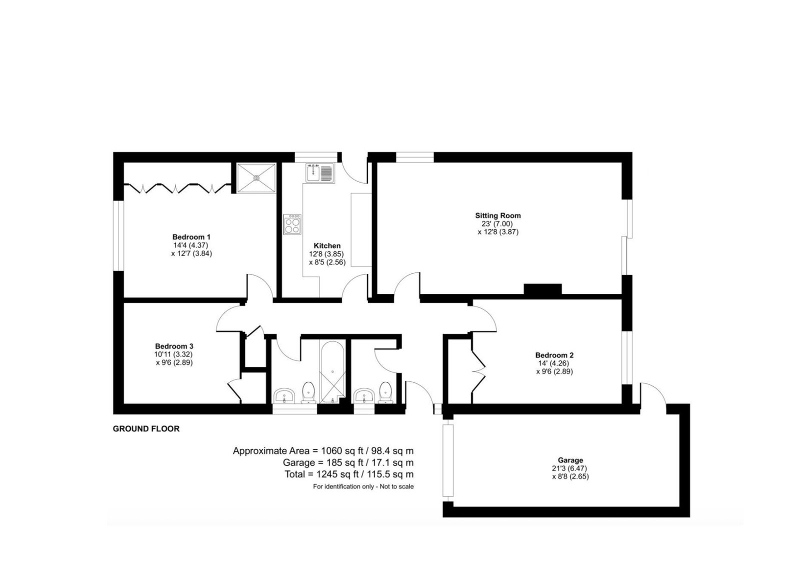 42, Wrights Close, Winchester floorplan