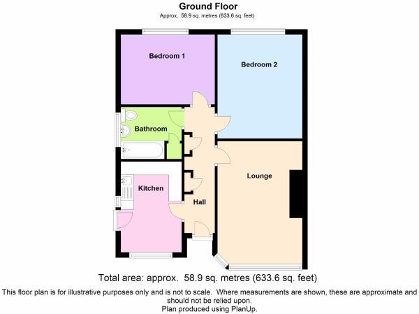 21, West Way, Hove floorplan