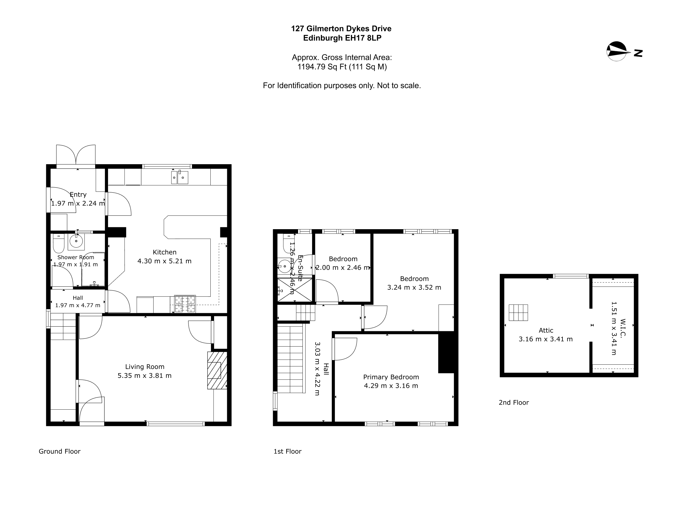 127, Gilmerton Dykes Drive, Edinburgh floorplan