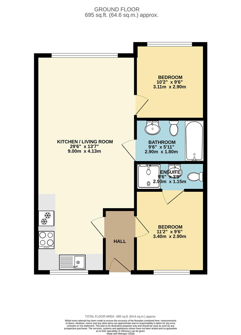 16 Urban Cross, Sutton Road, St Helens floorplan