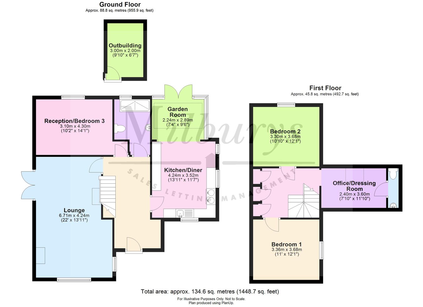 The Folding, Wotton-under-Edge floorplan