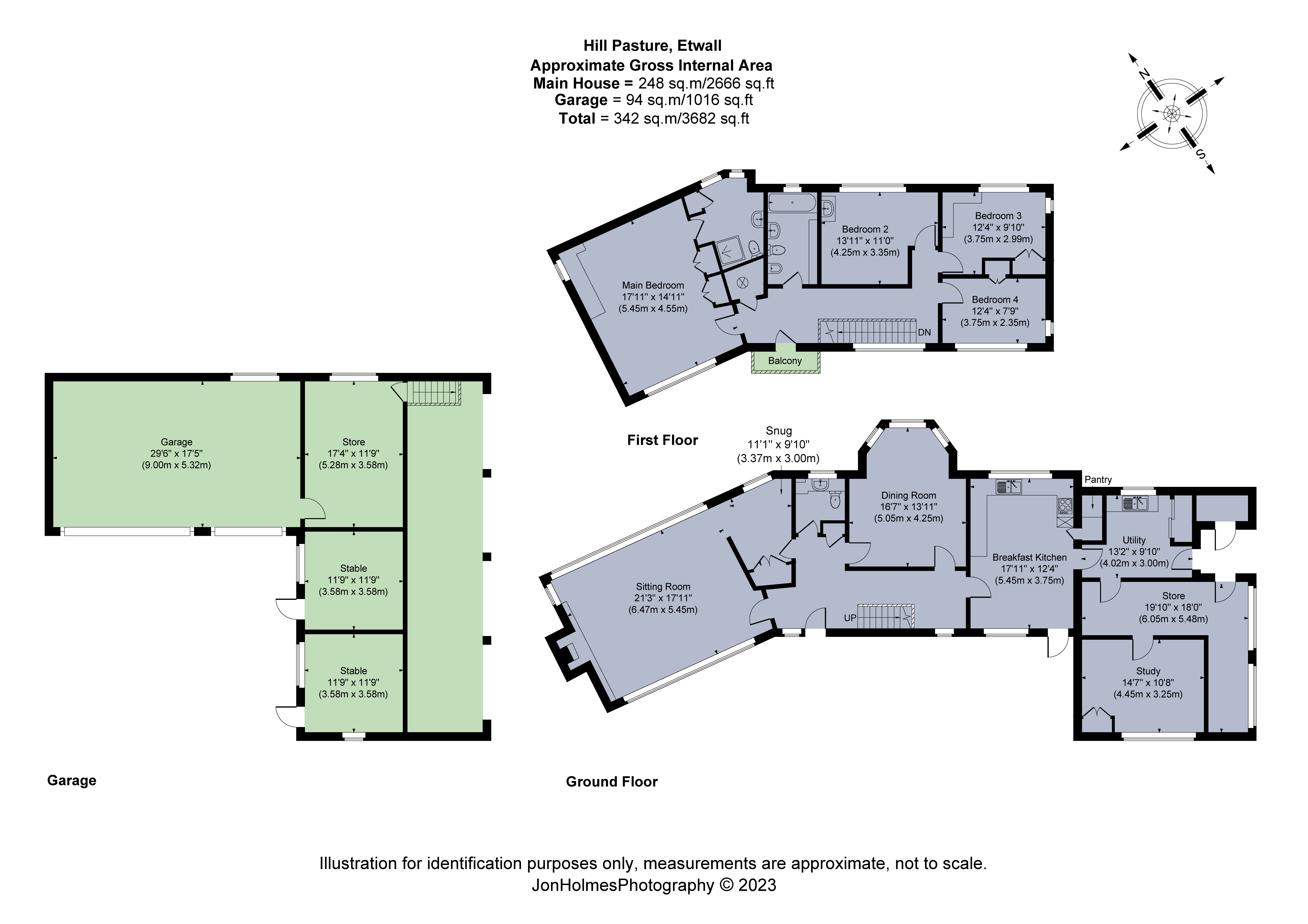 Hill Pasture, Etwall, Derbyshire De65, 4 Bedroom Detached House For 