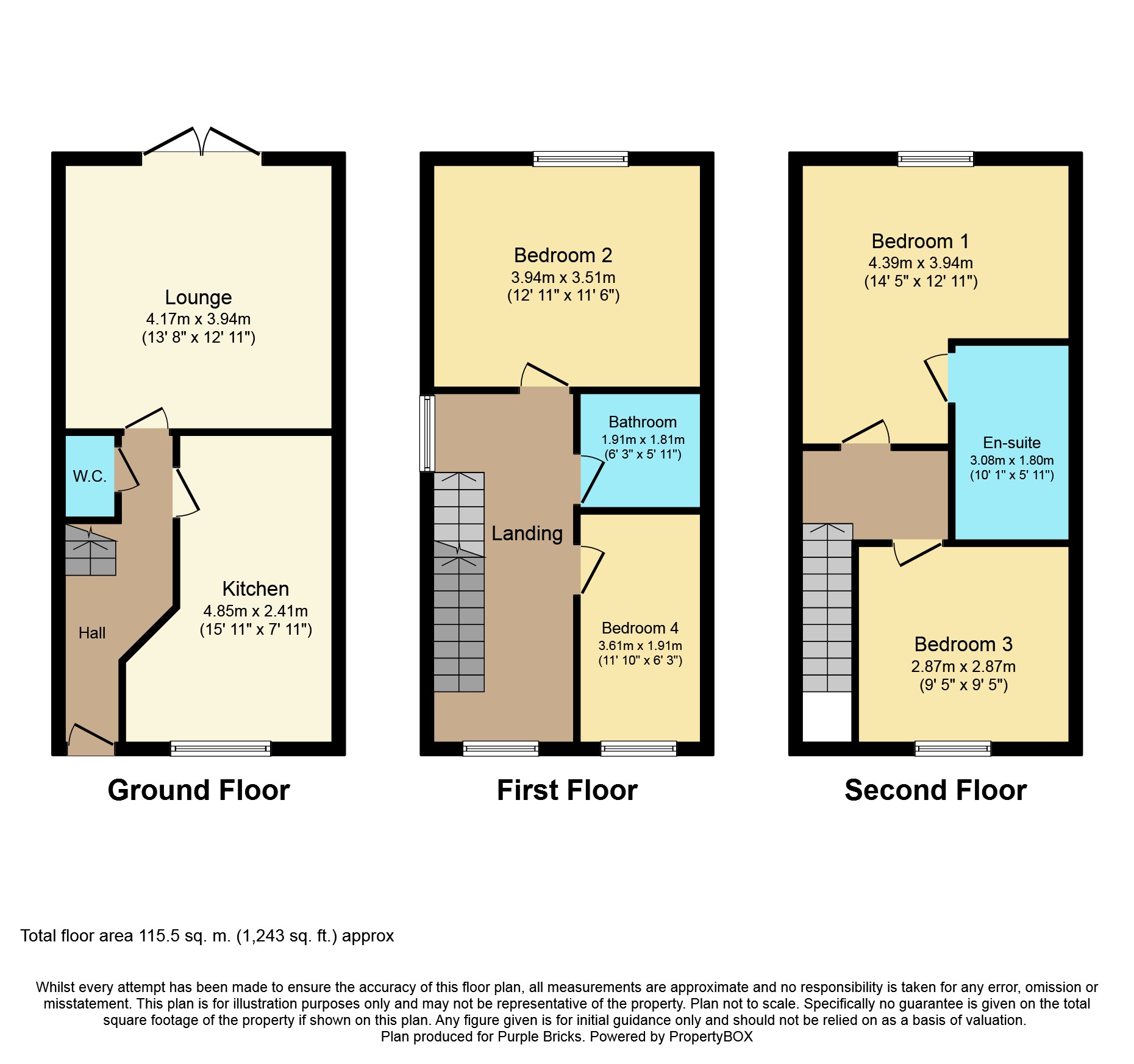 4 Bedrooms End terrace house for sale in Thistle Drive, Huntington, Cannock WS12