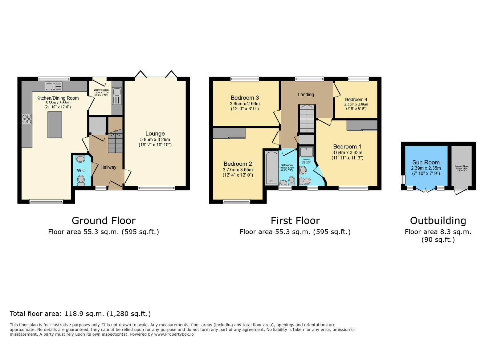 1, The Fossards, Osgodby floorplan