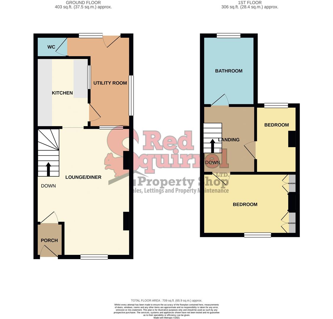 132, Carisbrooke Road, Newport floorplan