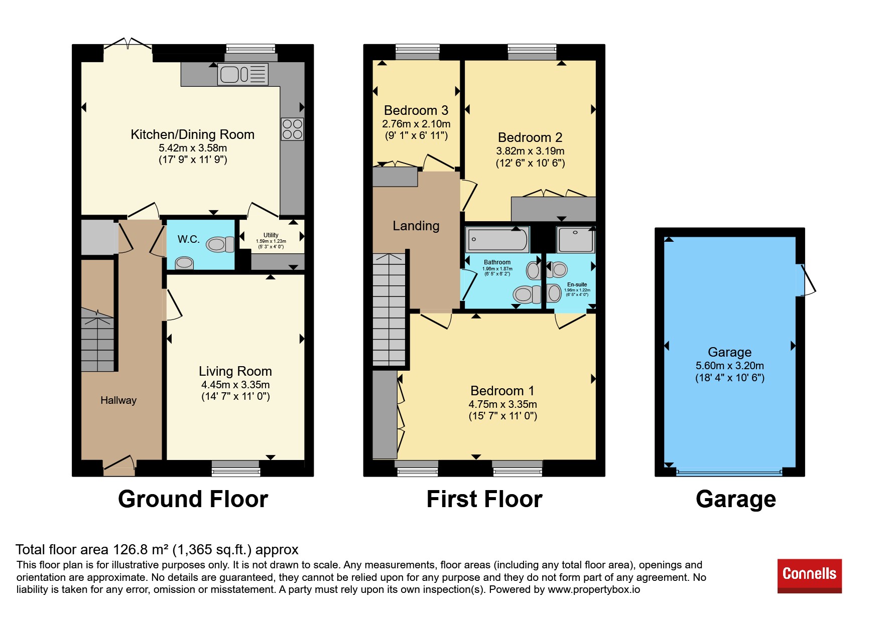 51, Lionheart Avenue, Leamington Spa floorplan