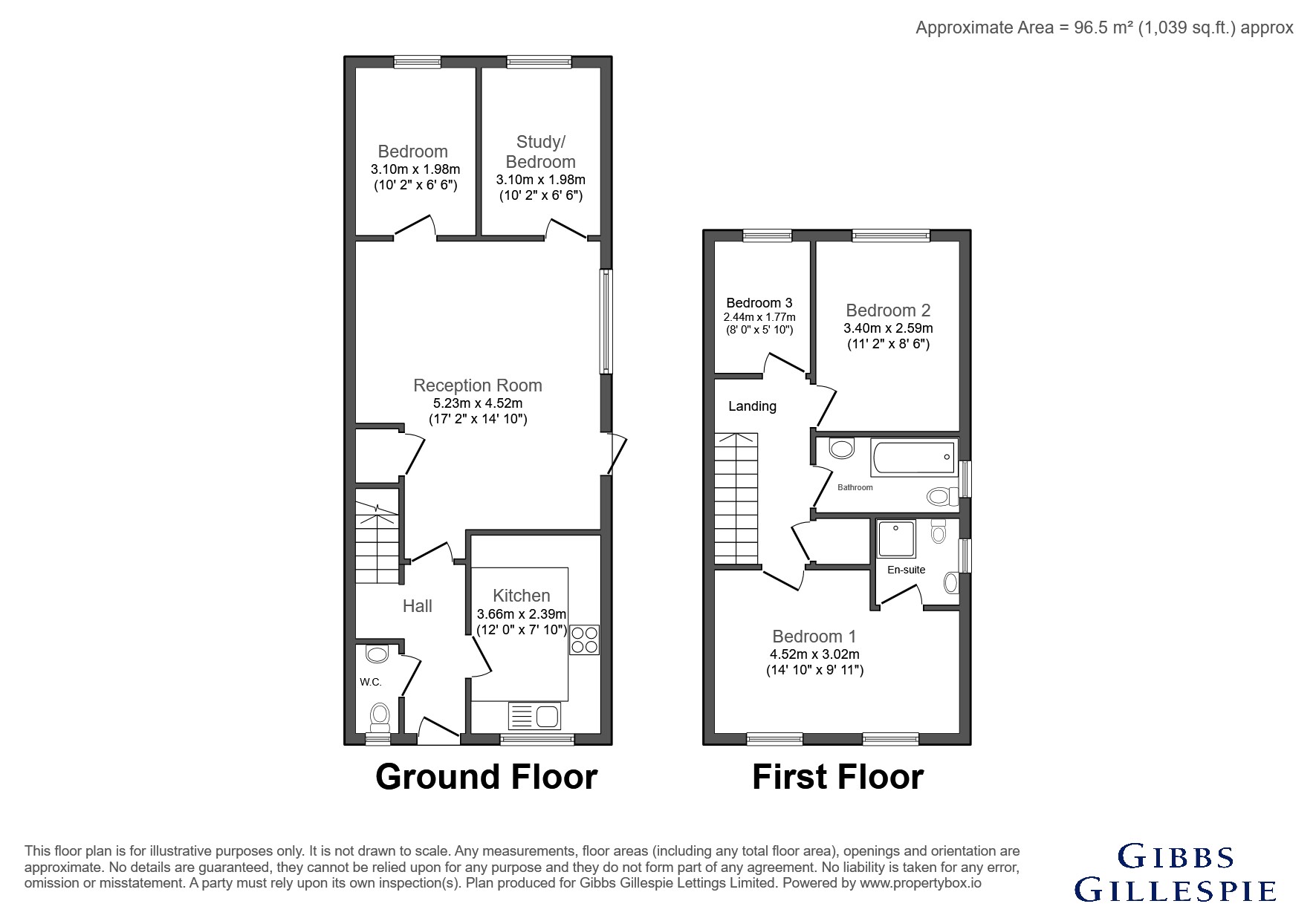 2B, West Mead, Ruislip floorplan