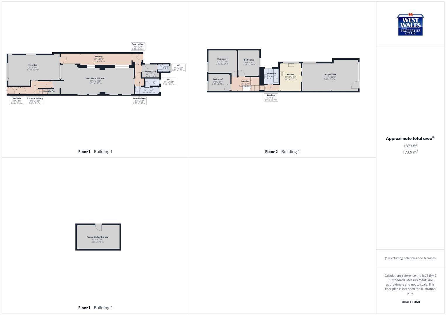 Tafarn Y Coed, 21, Paddock Street, Llanelli floorplan