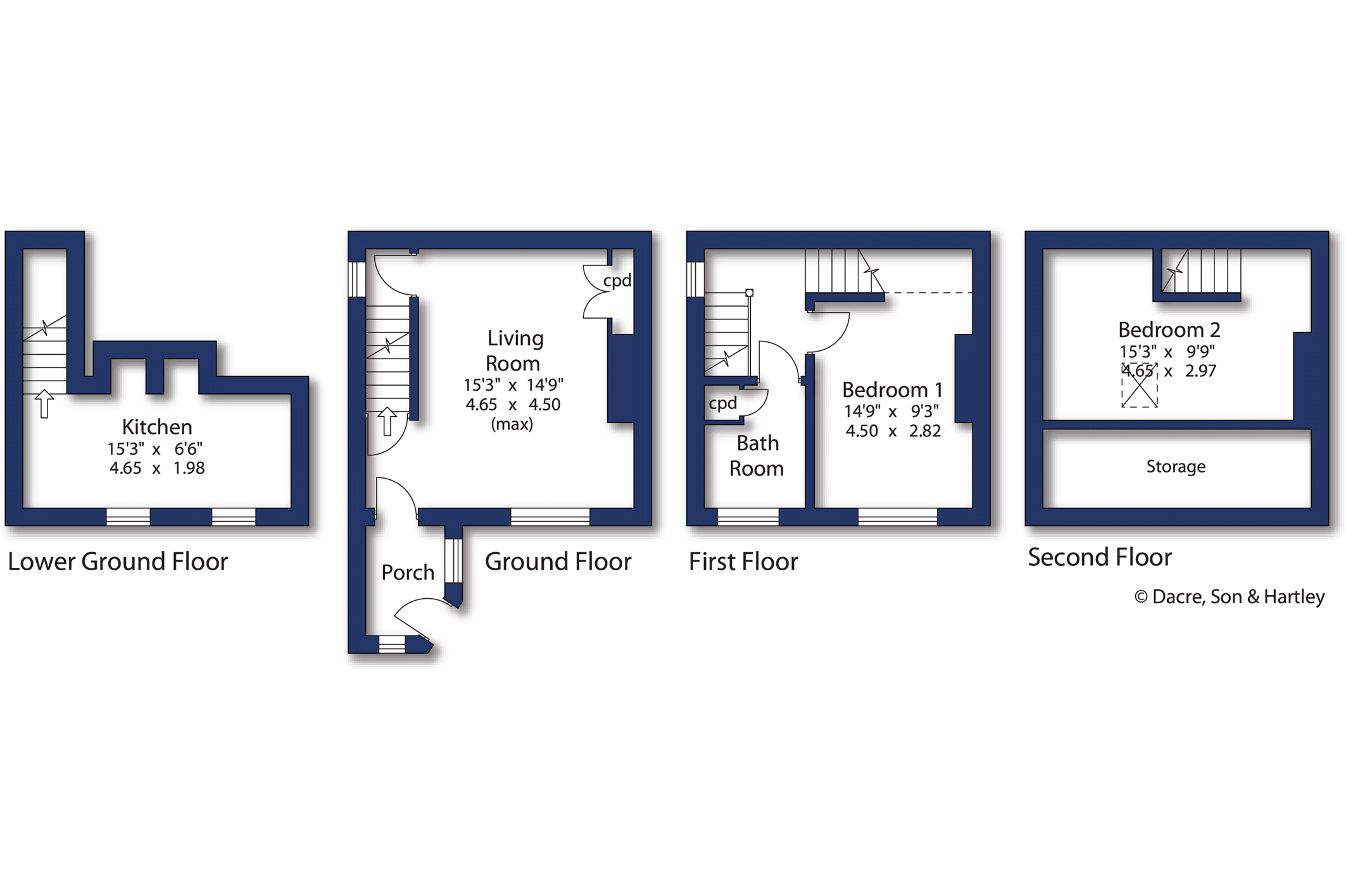 229, Fountain Street, Leeds floorplan