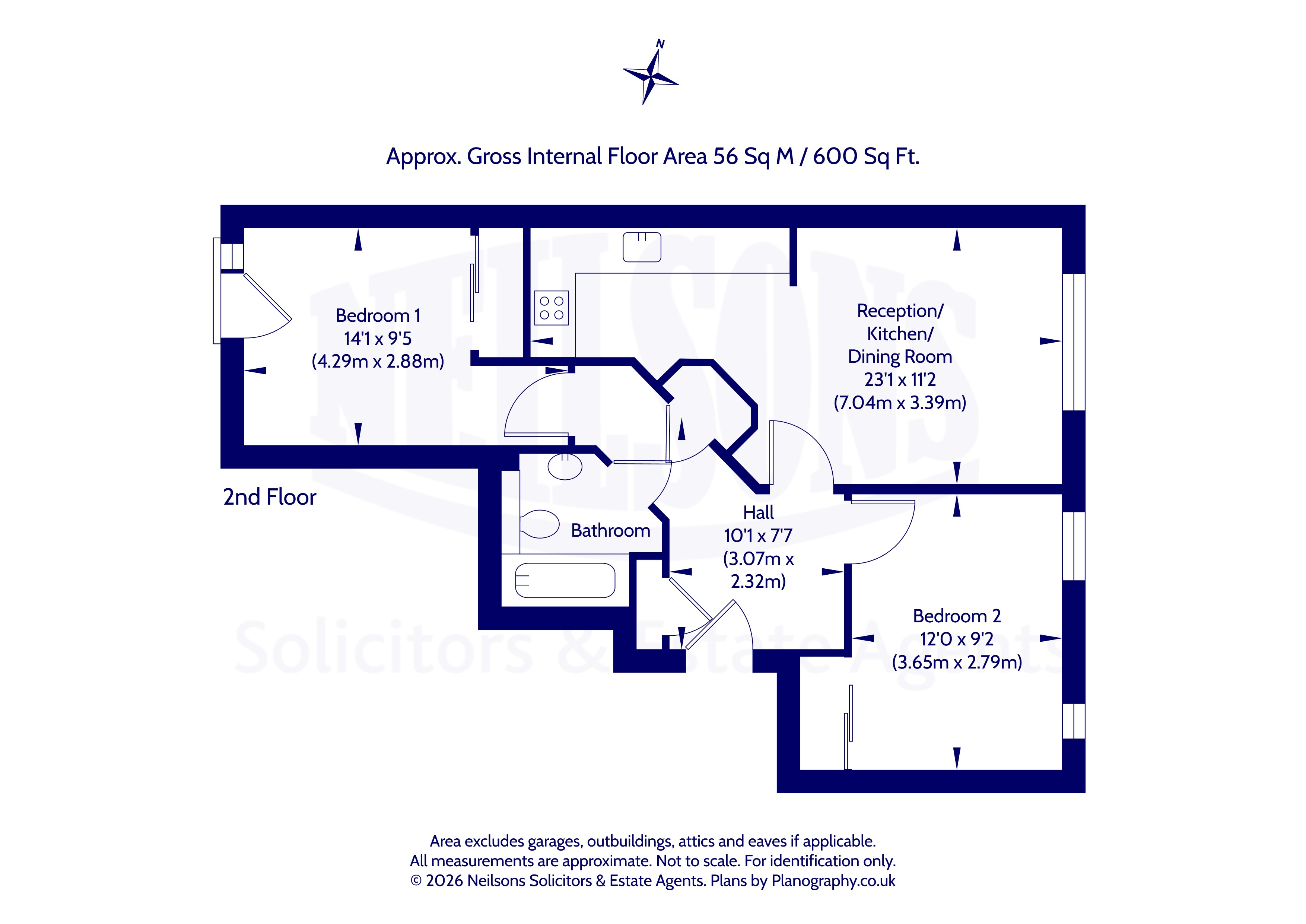 Colonsay Close, Edinburgh floorplan