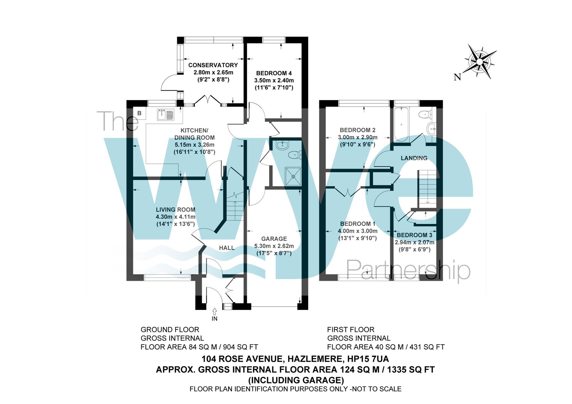 104 Rose Avenue, High Wycombe floorplan