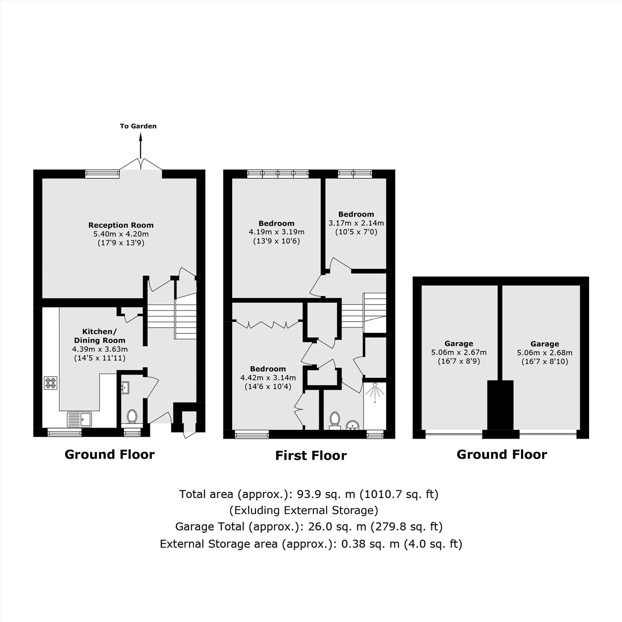 44, Allingham Close, London floorplan