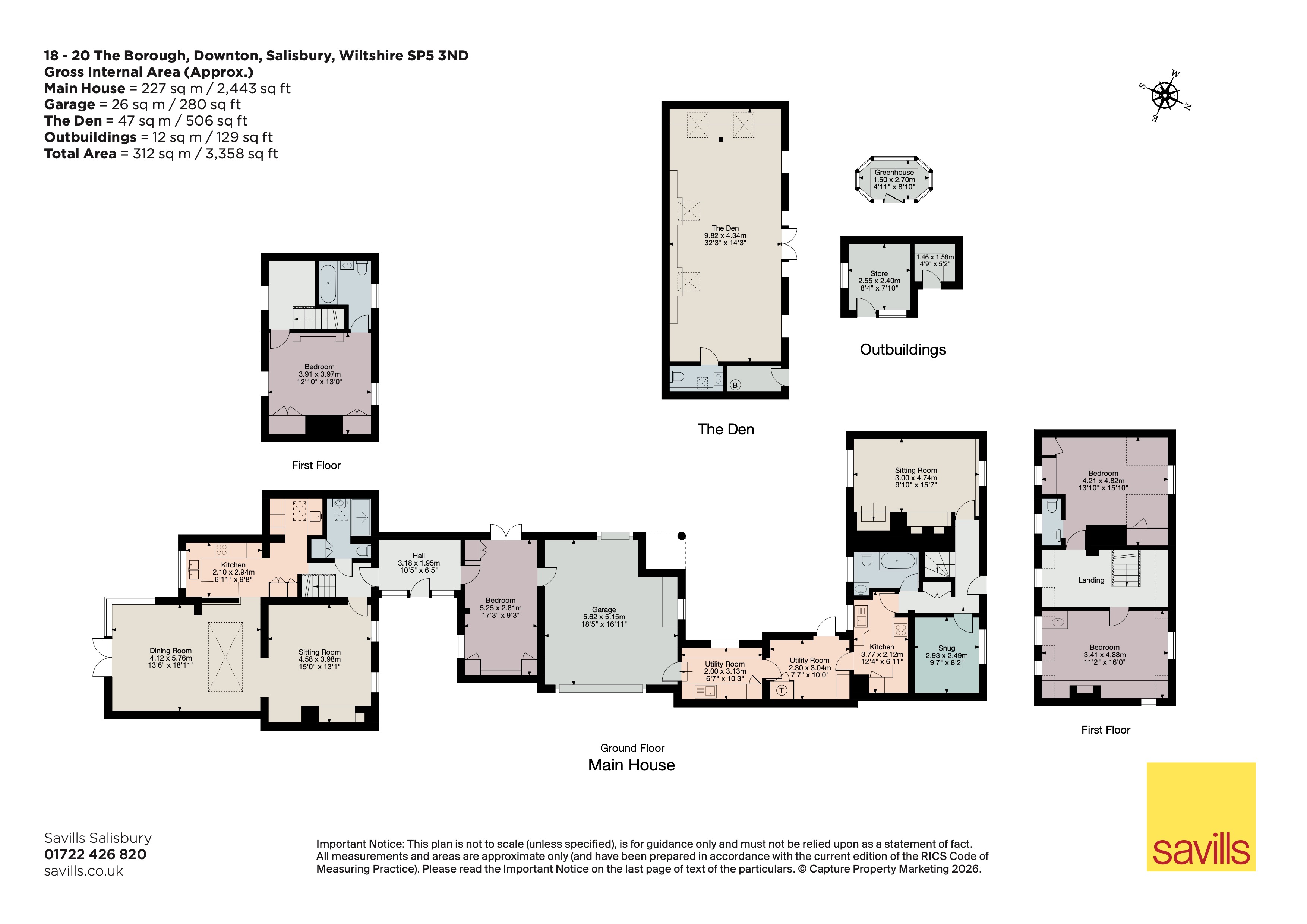 20, The Borough, Salisbury floorplan