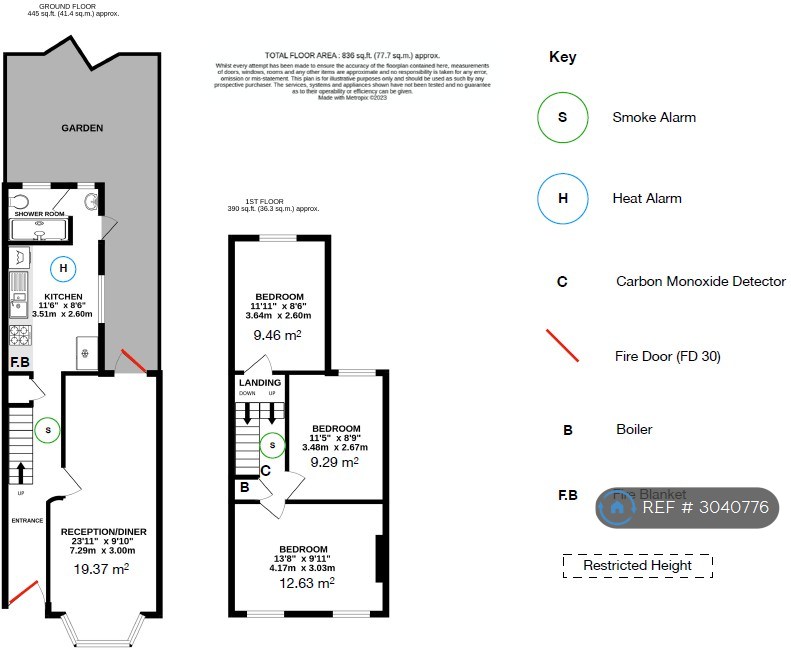 Junction Road, London floorplan