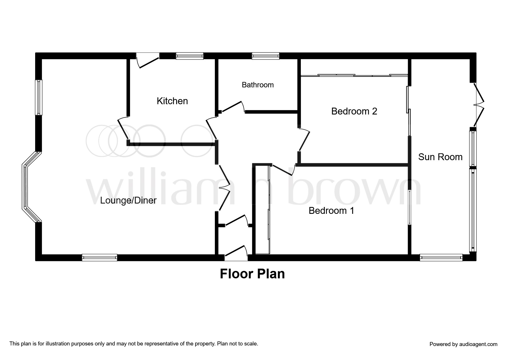 2 Bedrooms Bungalow for sale in The Parkway, Willerby, Hull HU10
