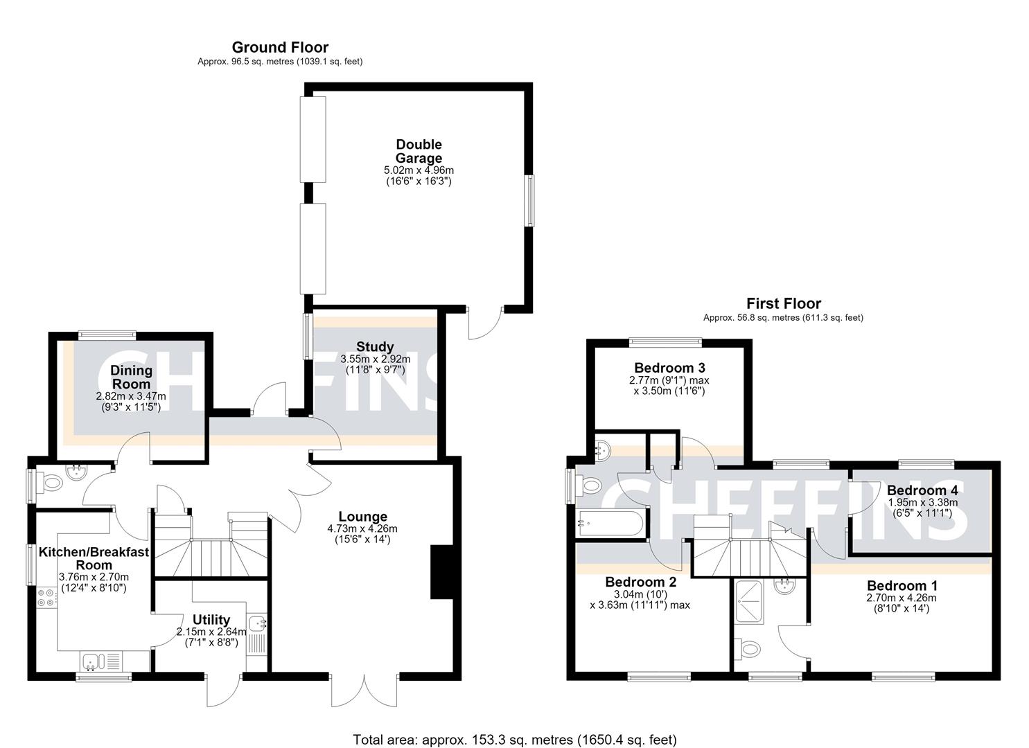 38, Pilgrims Way, Ely floorplan