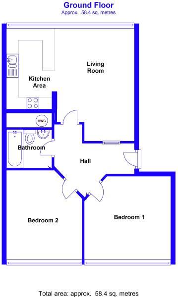 2 Bedrooms Flat to rent in Berwick Road, Shrewsbury SY1