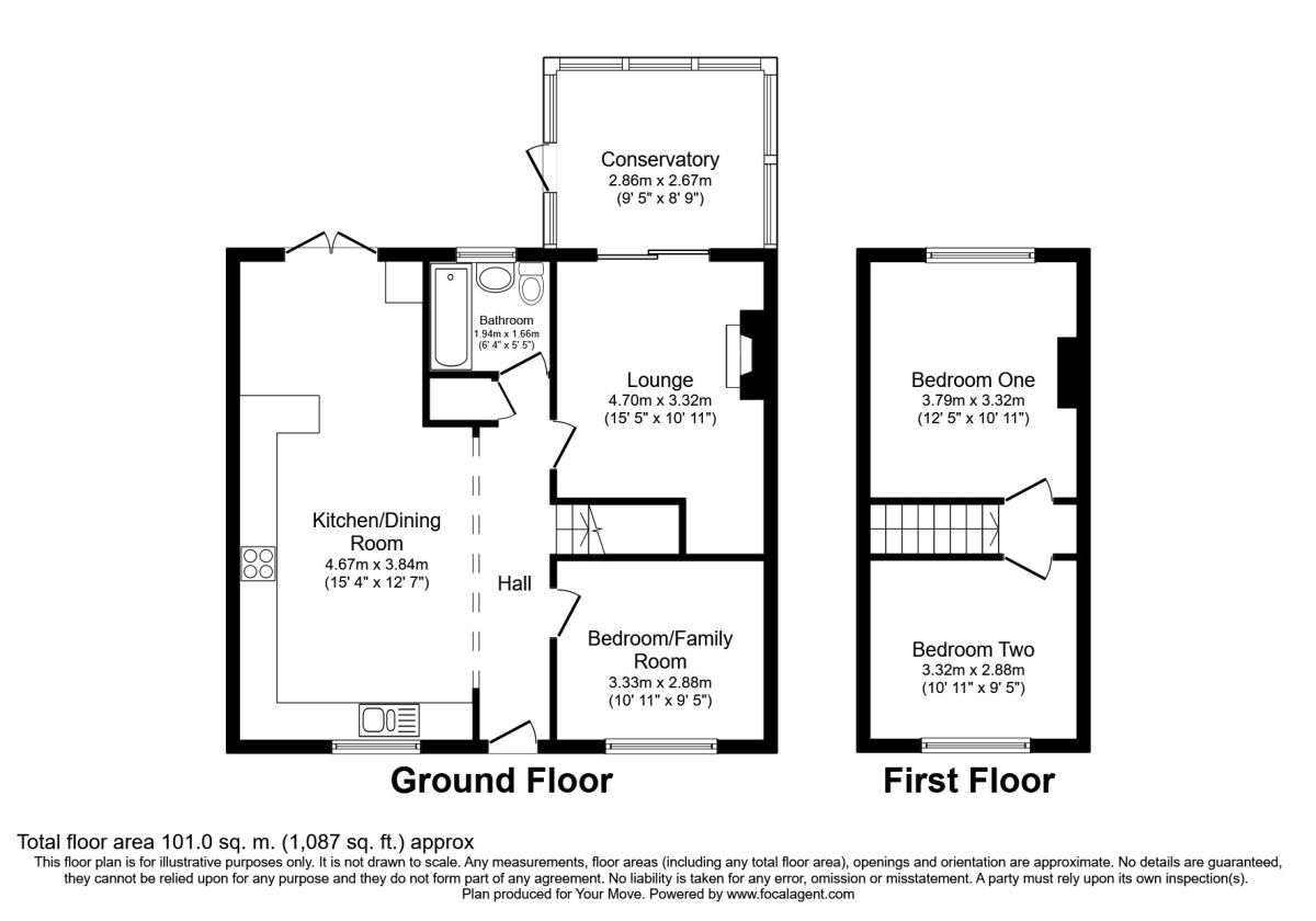 3 Bedrooms Terraced house for sale in Elliott Crescent, Bedford MK41