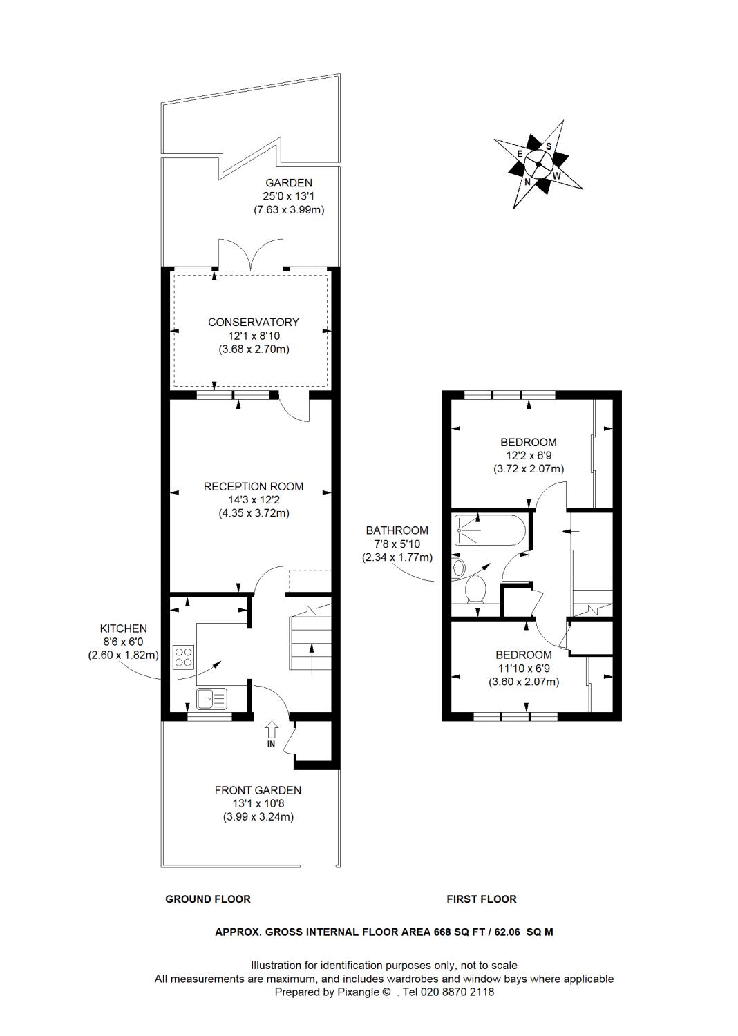 2 Bedrooms  to rent in St Edmunds Close, College Gardens, London SW17