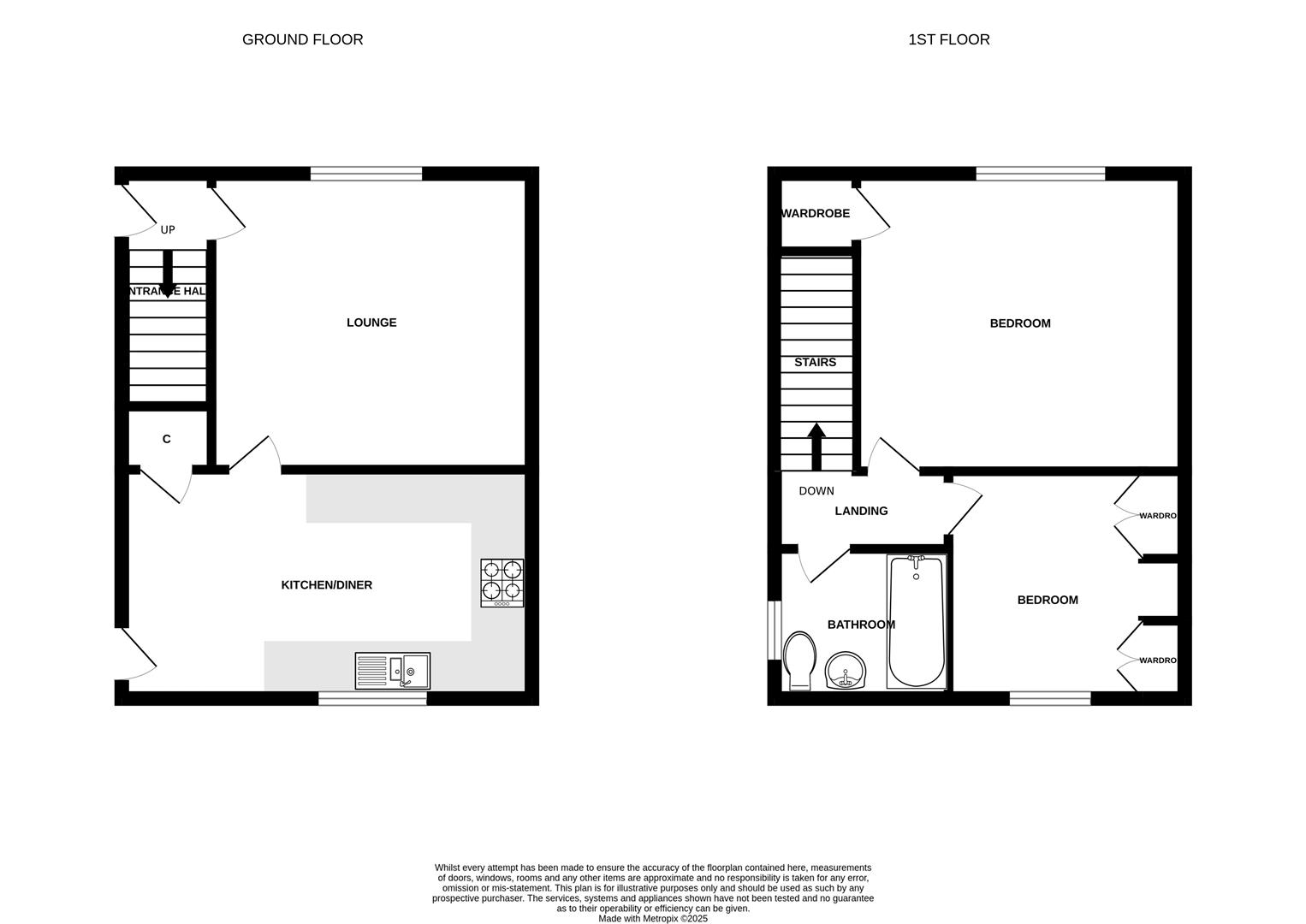 43, Hoveton Place, Badersfield floorplan