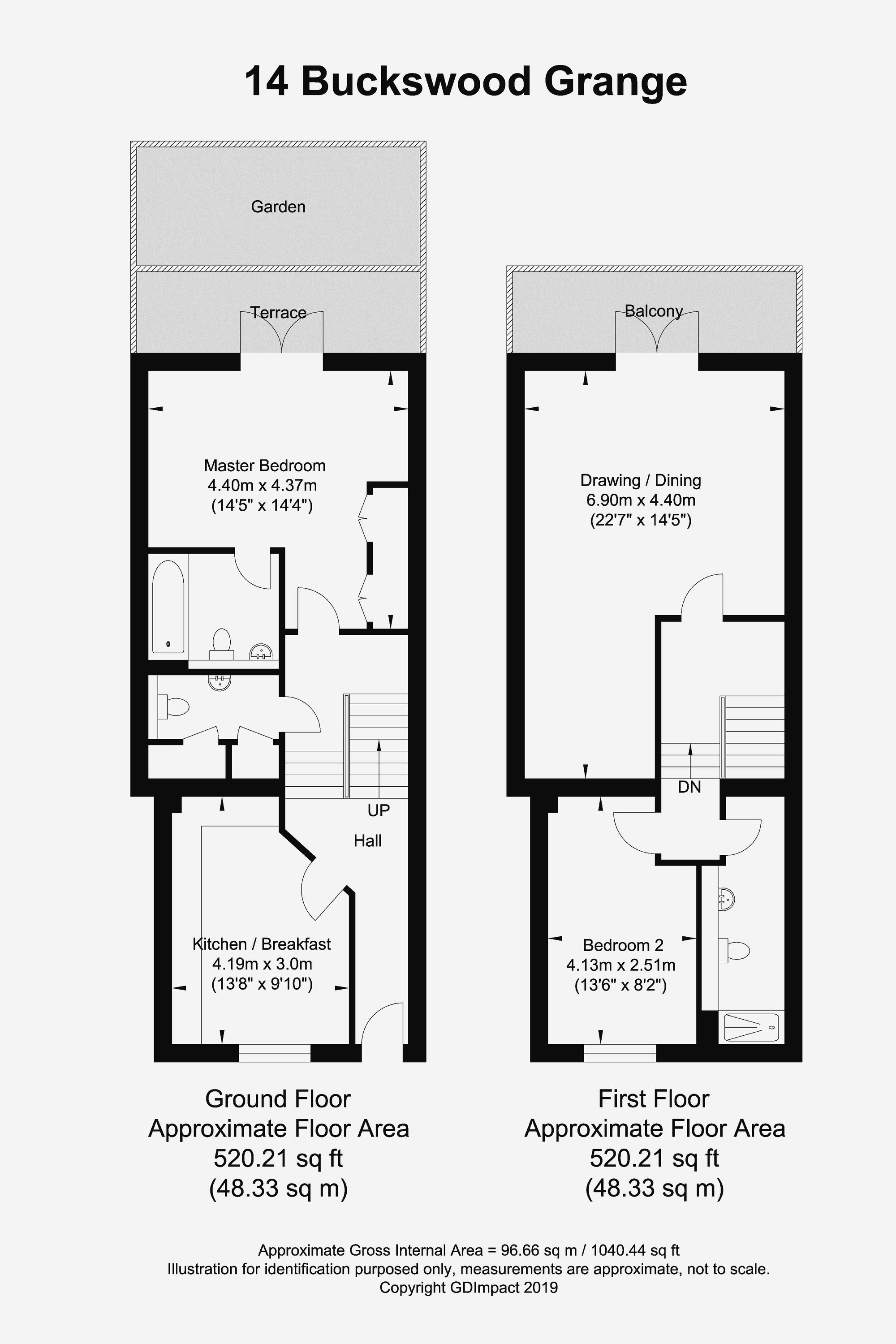 14 Buckswood Grange Rocks Road, Uckfield floorplan