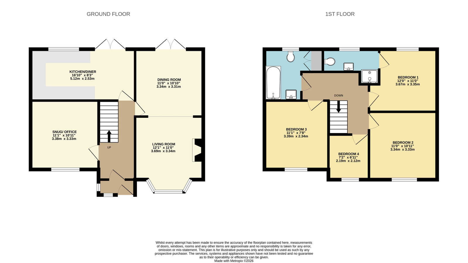 164, Kenilworth Road, Coventry floorplan