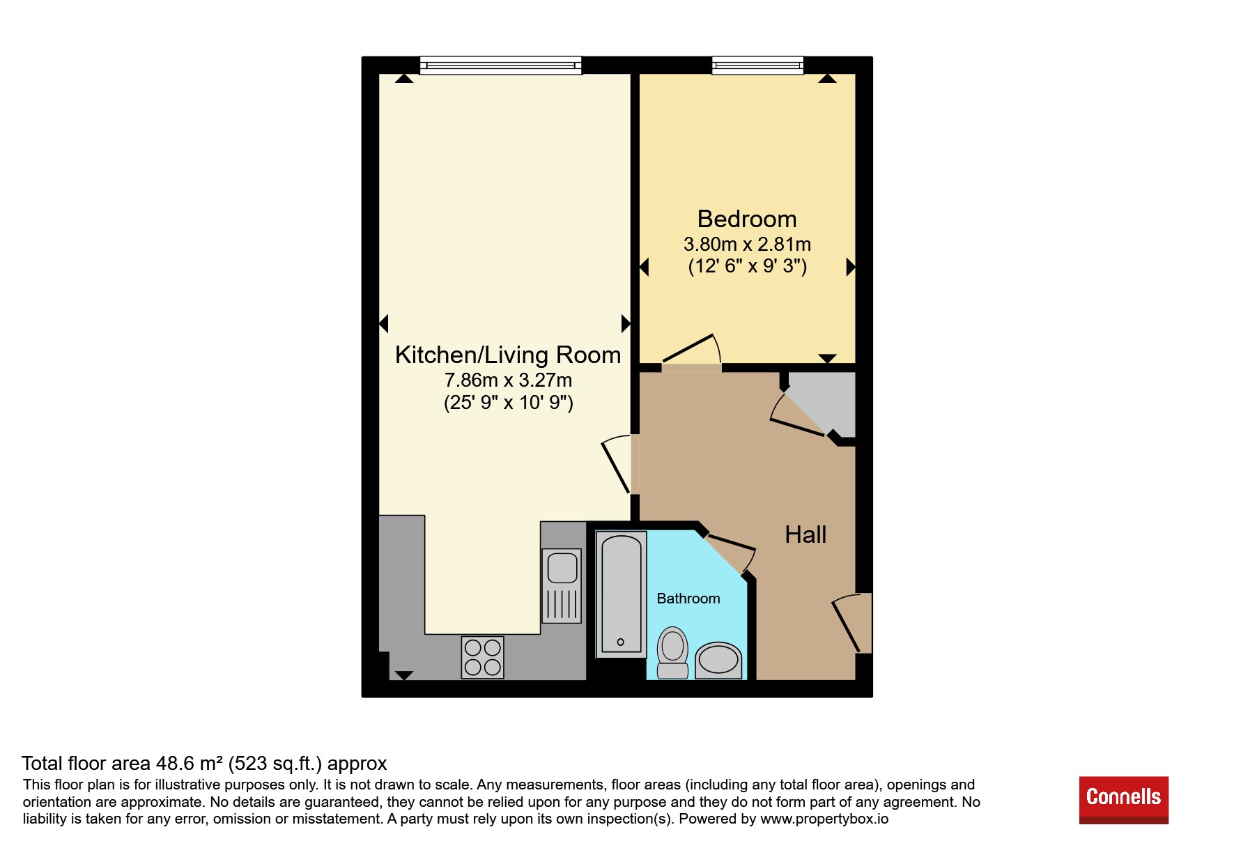 132, Paxton Drive, Bristol floorplan