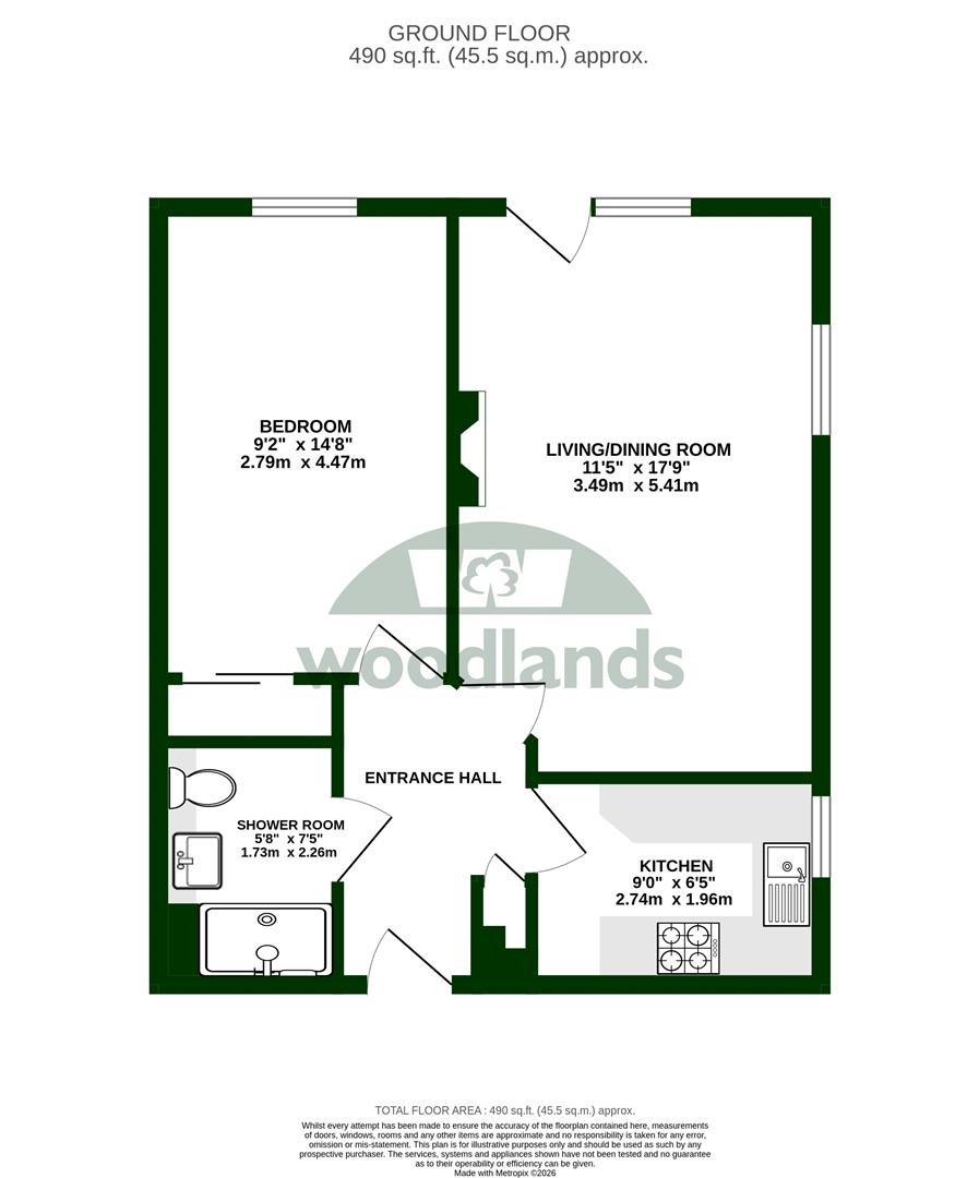 3, Tulip Court, North Parade, Horsham floorplan