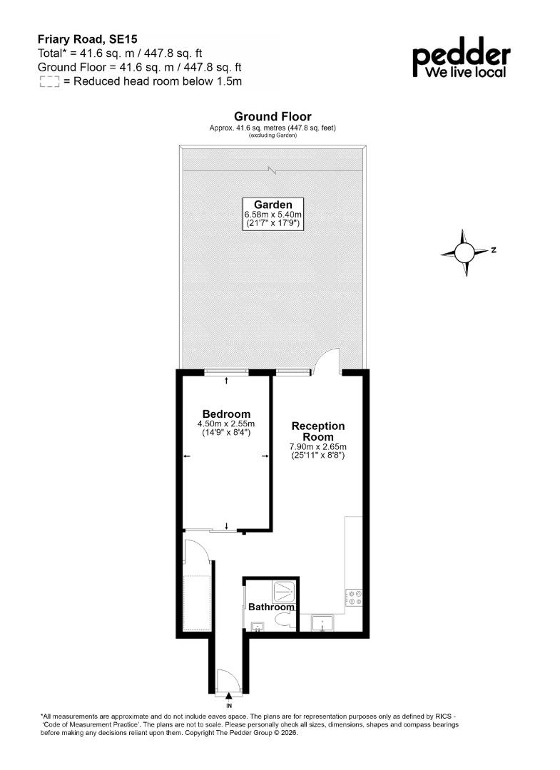 Friary Road, London floorplan