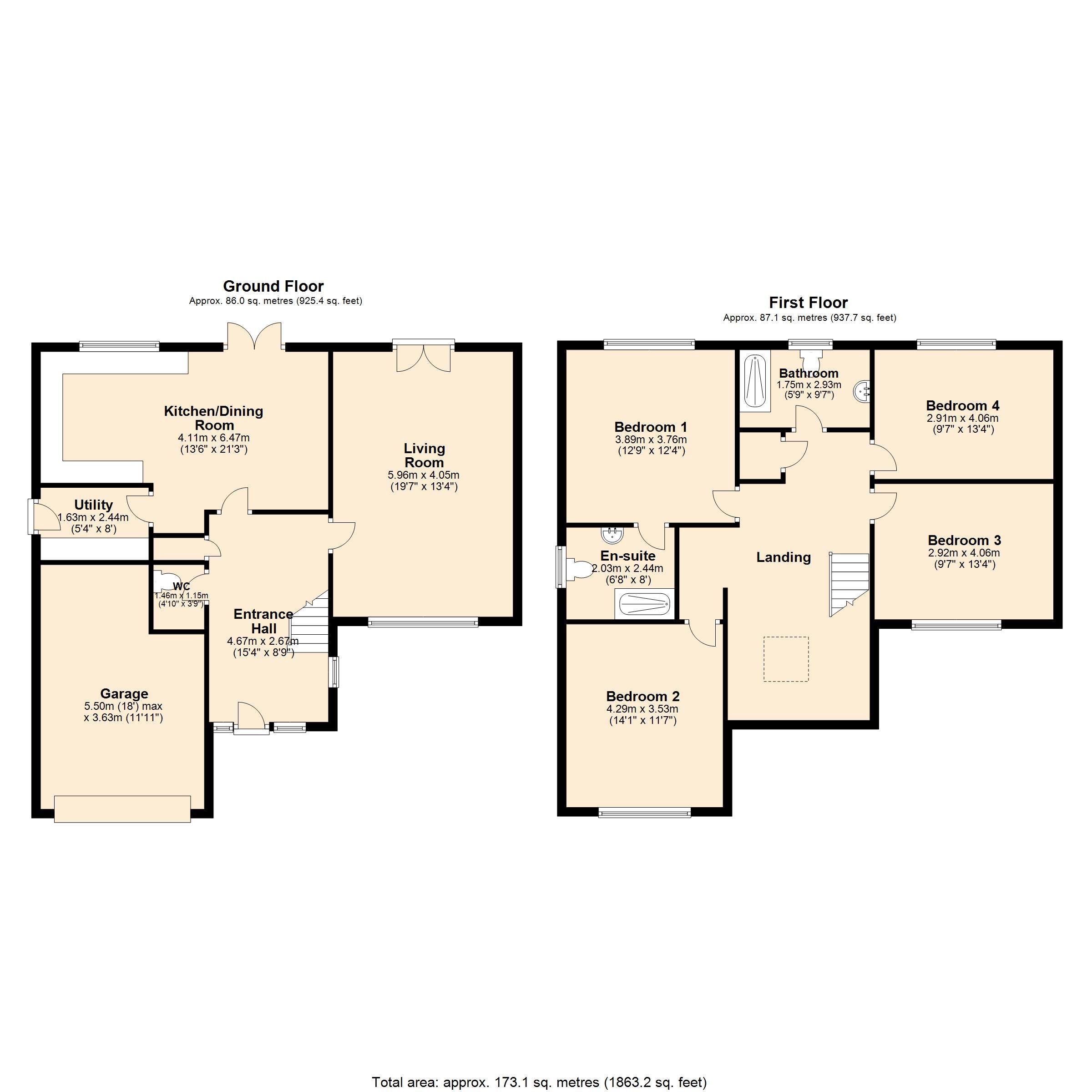 Uplands, 2, Maythorn, Bude floorplan