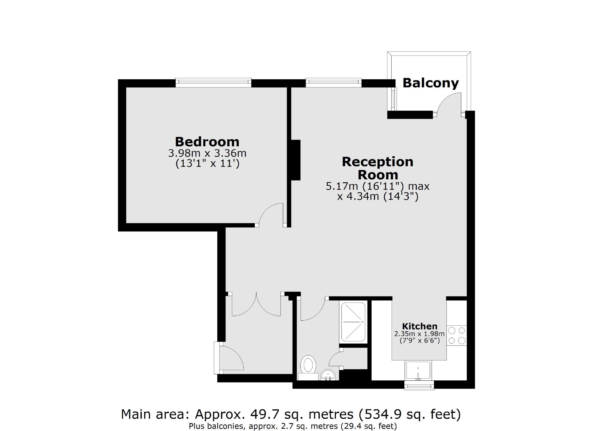 Thoresby Street, London floorplan