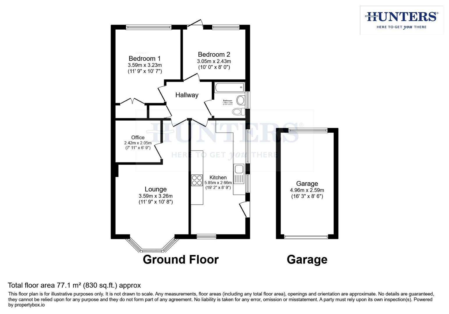16, Melton Drive, York floorplan