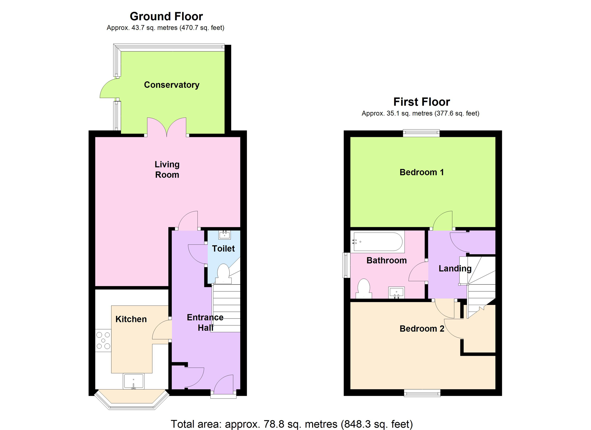 2 Bedrooms Semi-detached house for sale in Marina View Terrace, 145 Belswains Lane, Hemel Hempstead, Hertfordshire HP3