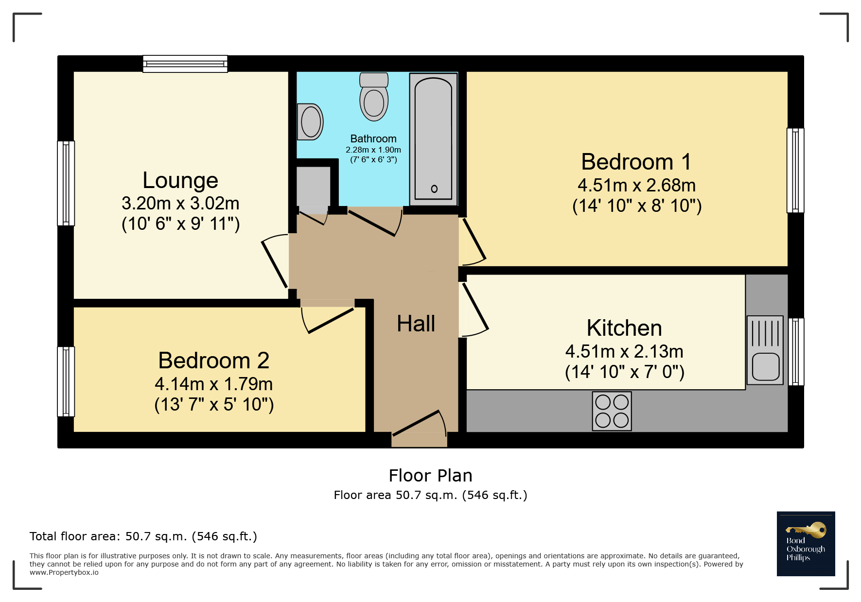 8, Lilybridge, Bideford floorplan