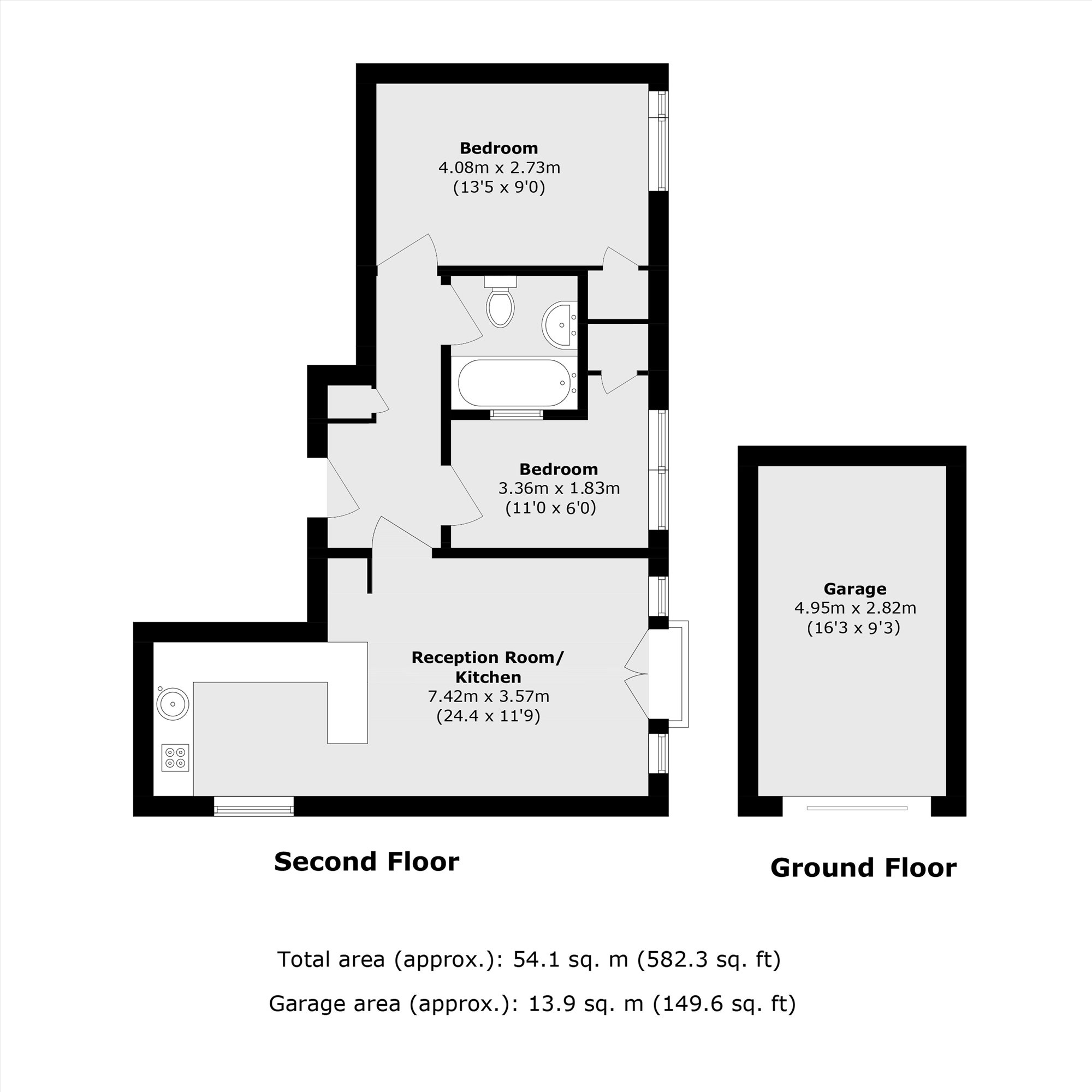 9 Hilda Court, 23, Lovelace Road, Surbiton floorplan