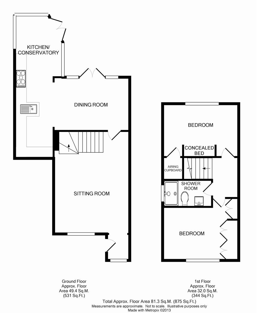 39, Tudor Walk, Leatherhead floorplan