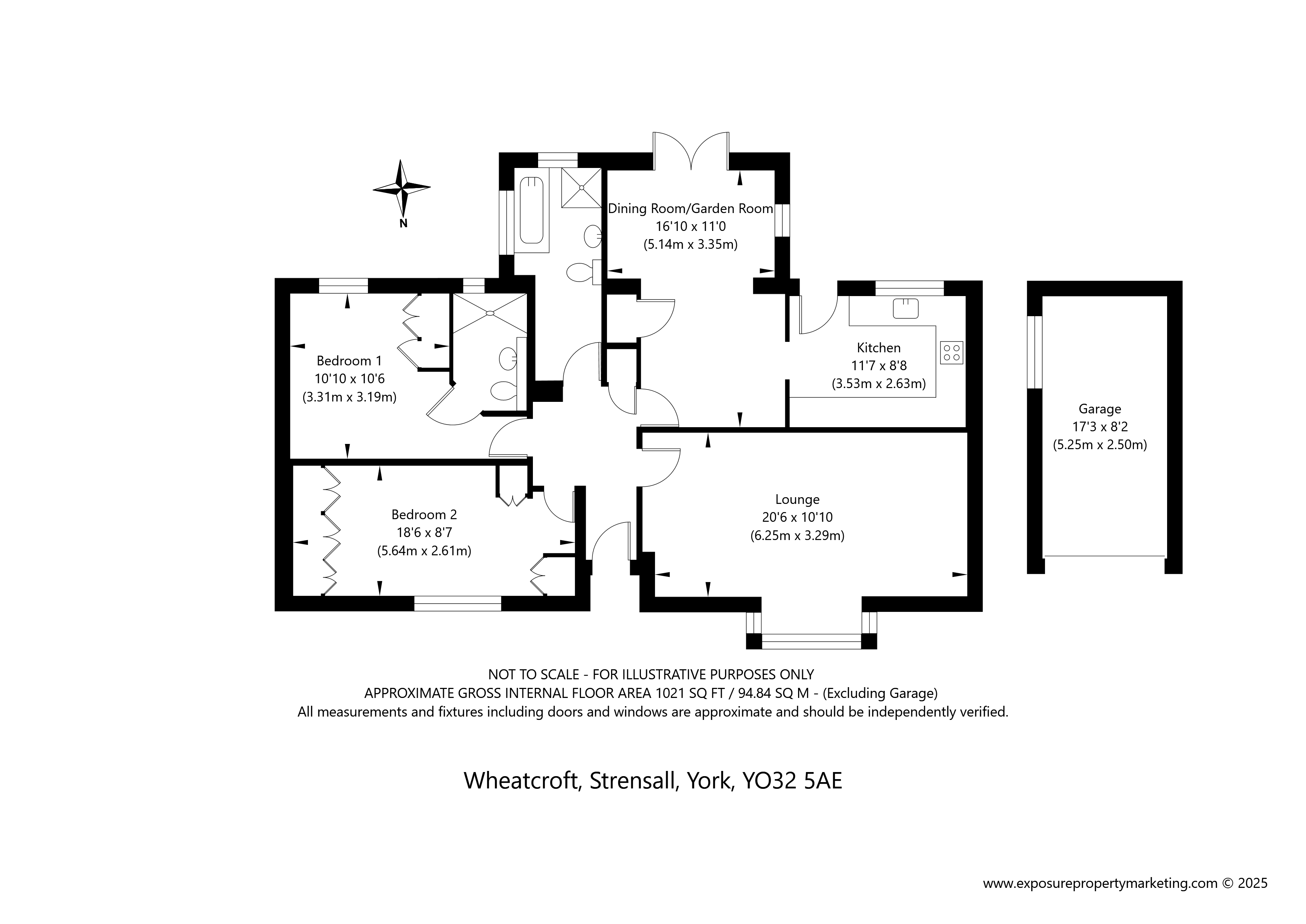 6, Wheatcroft, York floorplan