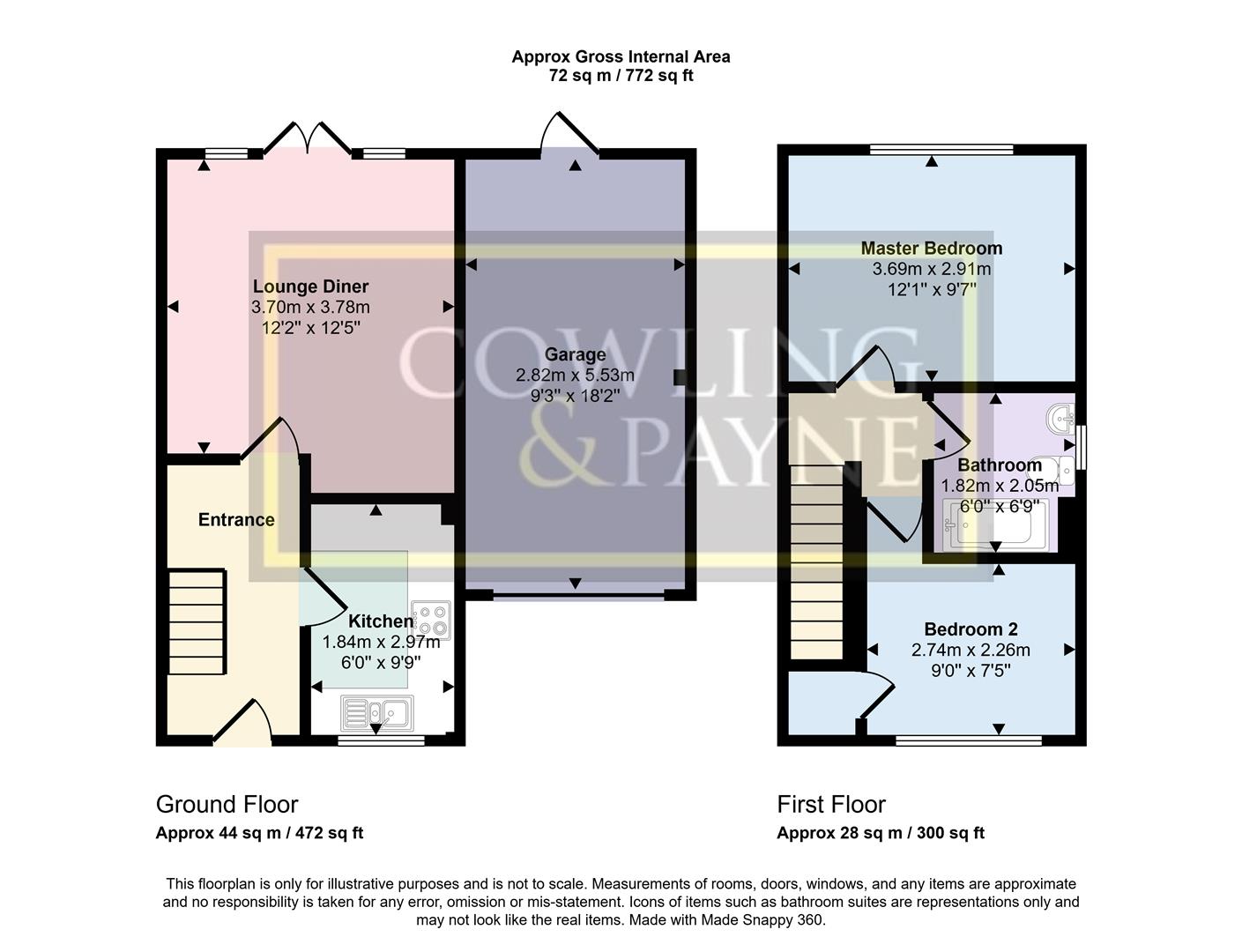 22, Twinstead, Wickford floorplan