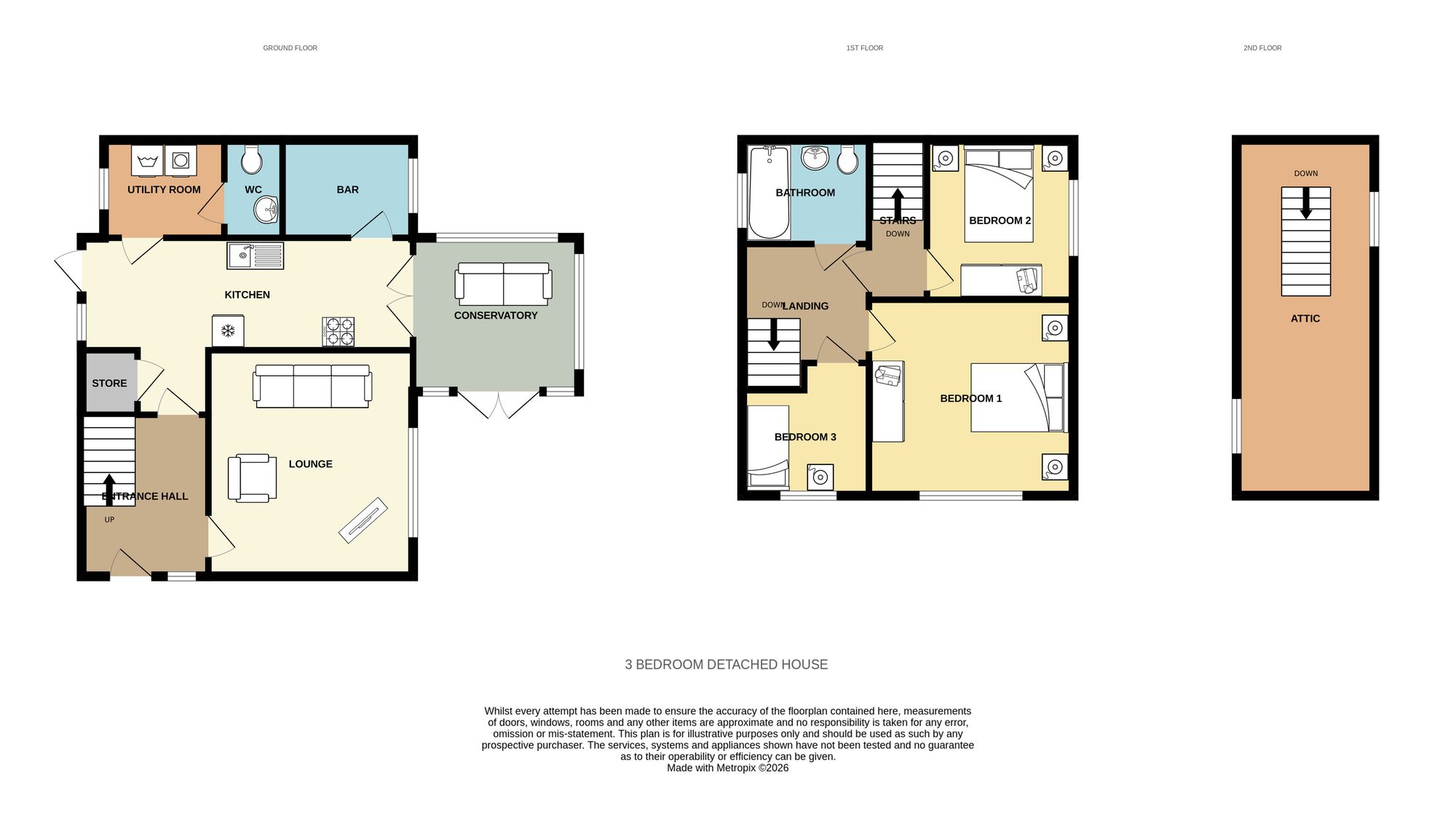 55 Grasmere Road, Dewsbury floorplan