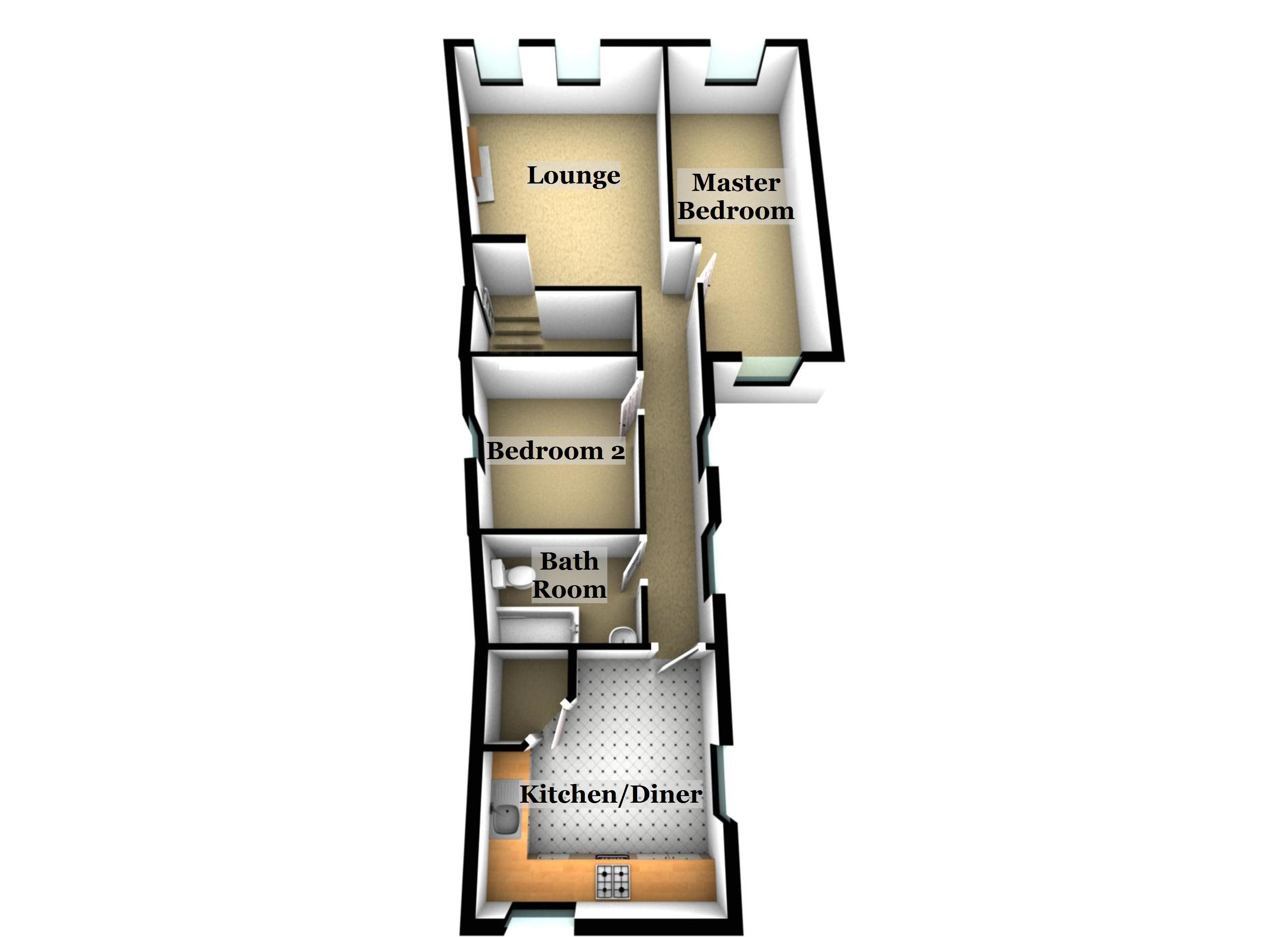 30c, High Street, Irthlingborough floorplan