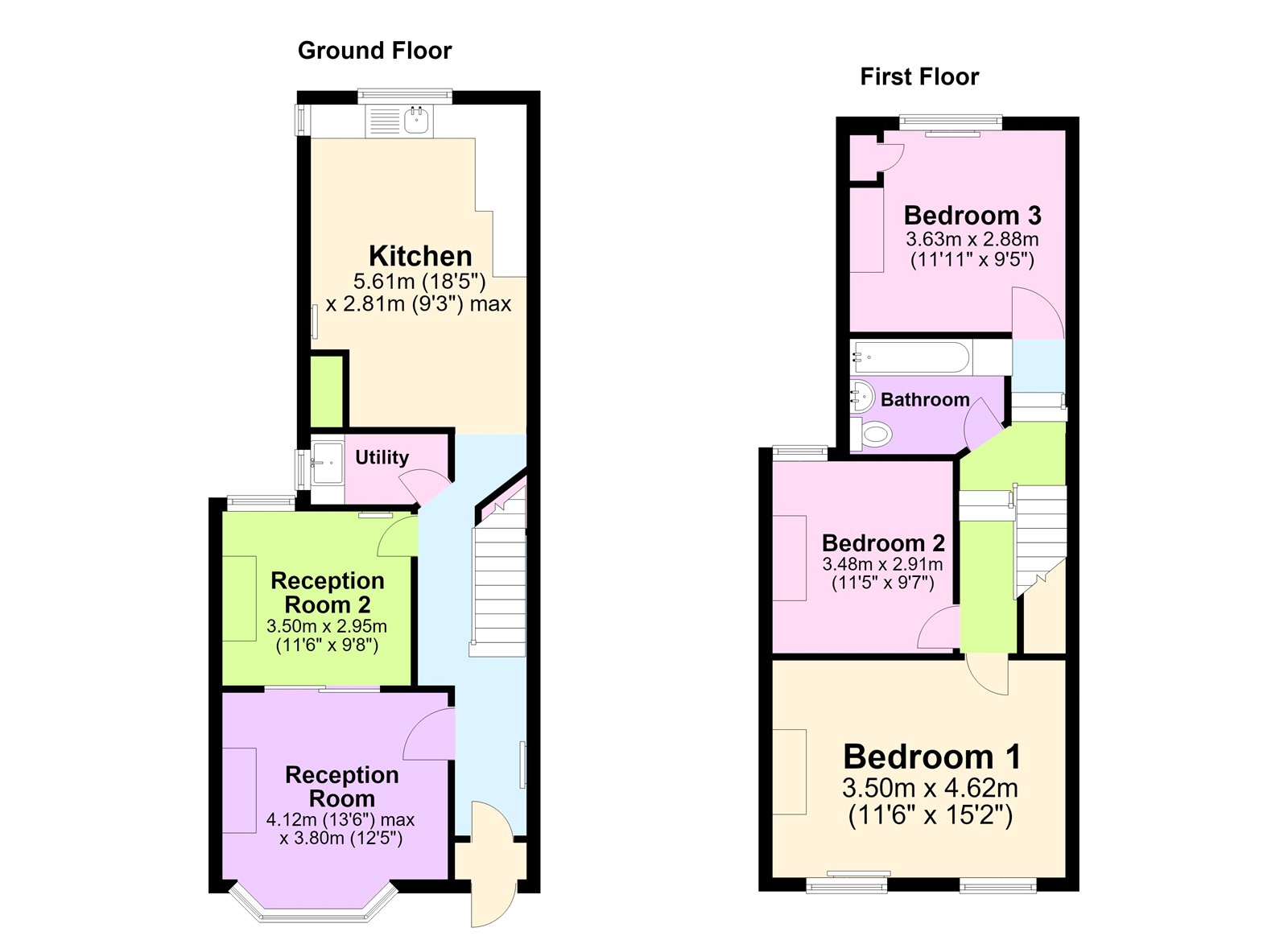 Elmer Road, London floorplan