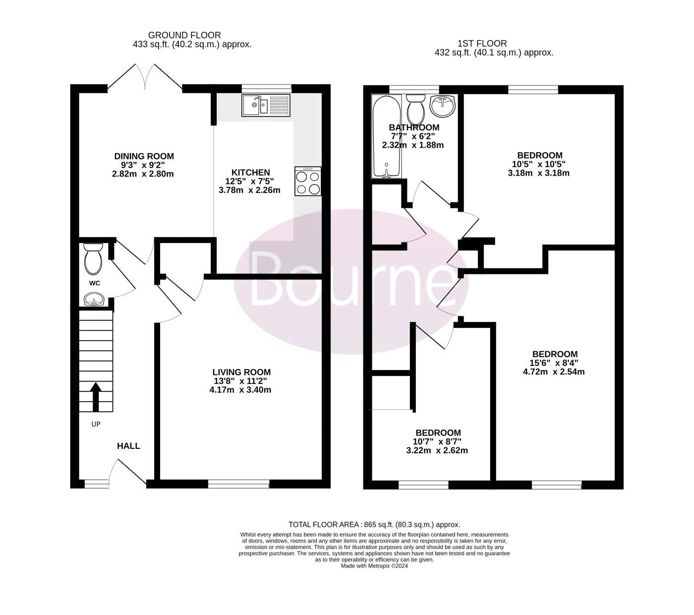 117, St. Lucia Park, Bordon floorplan