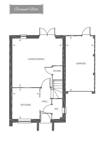 3 Bedrooms Semi-detached house for sale in Off Shrewsbury Road, Hadnall, Shrewsbury SY4