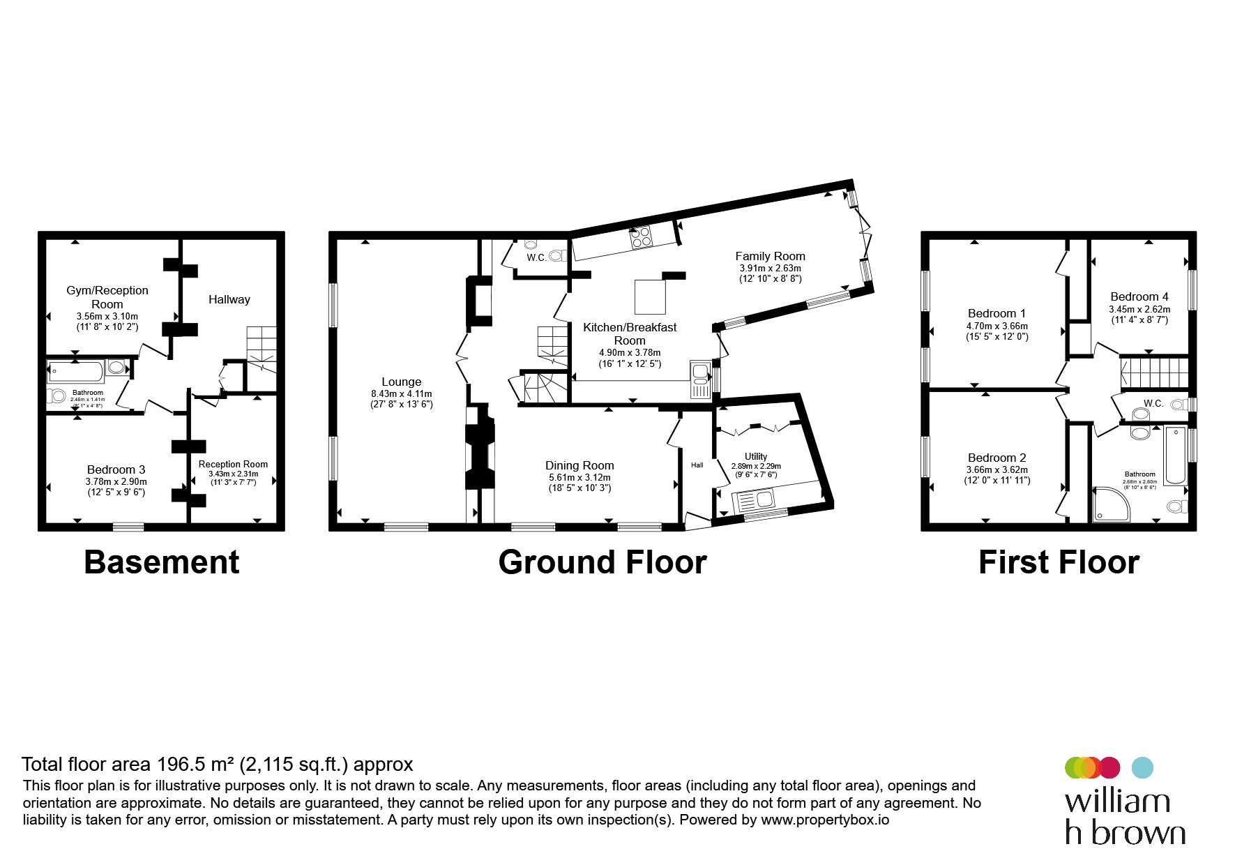 23, Baldock Street, Royston floorplan