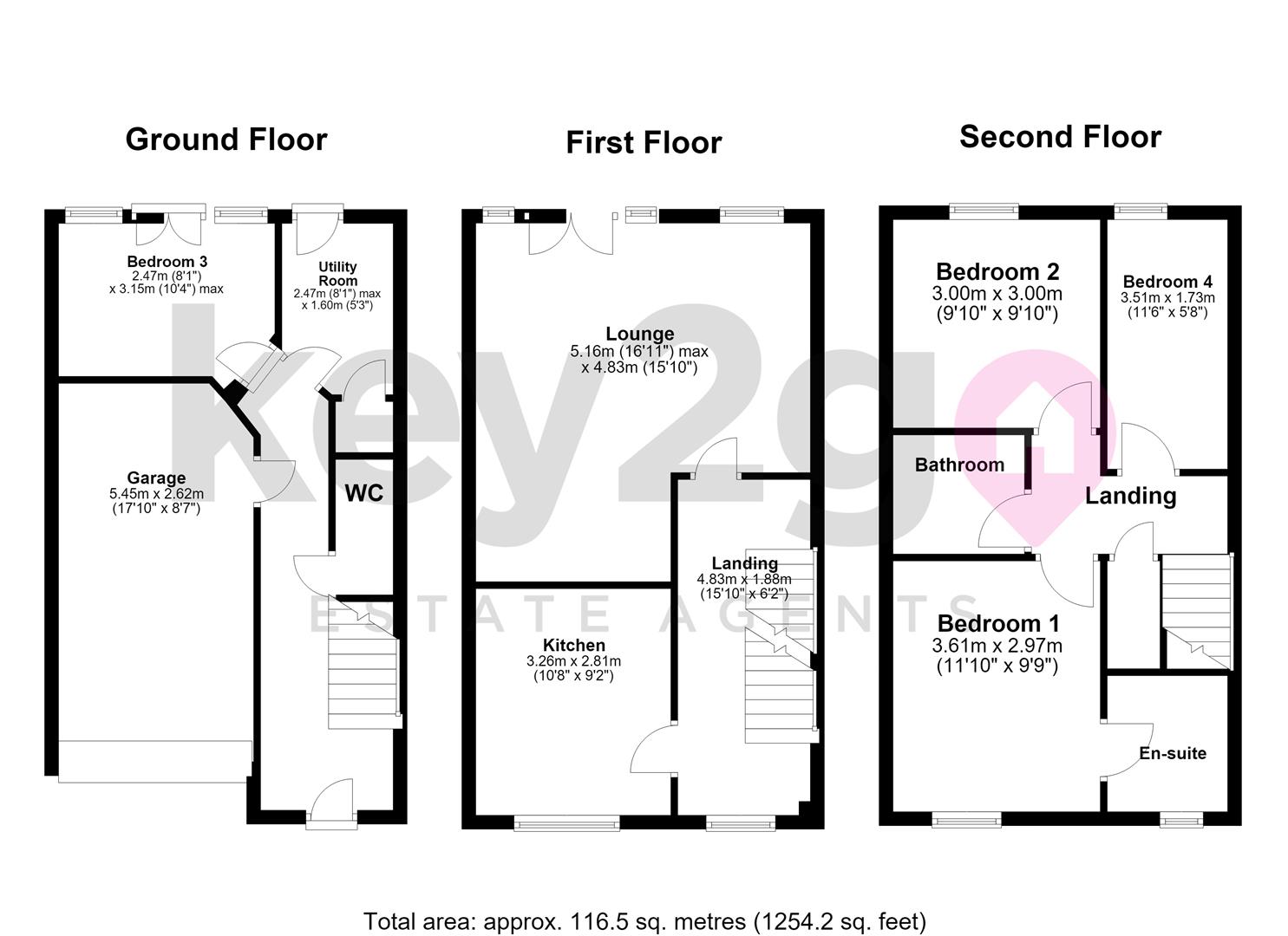 8, Greenacre Close, Sheffield floorplan