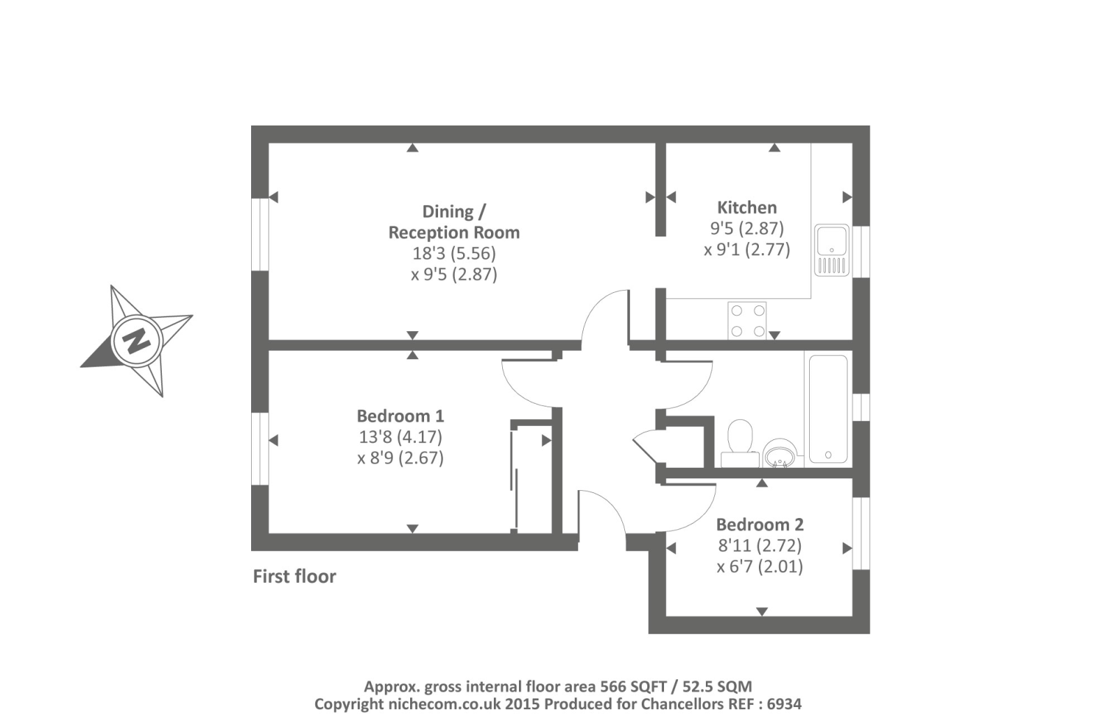 2 Bedrooms Flat to rent in Grey`S Court, Reading RG1