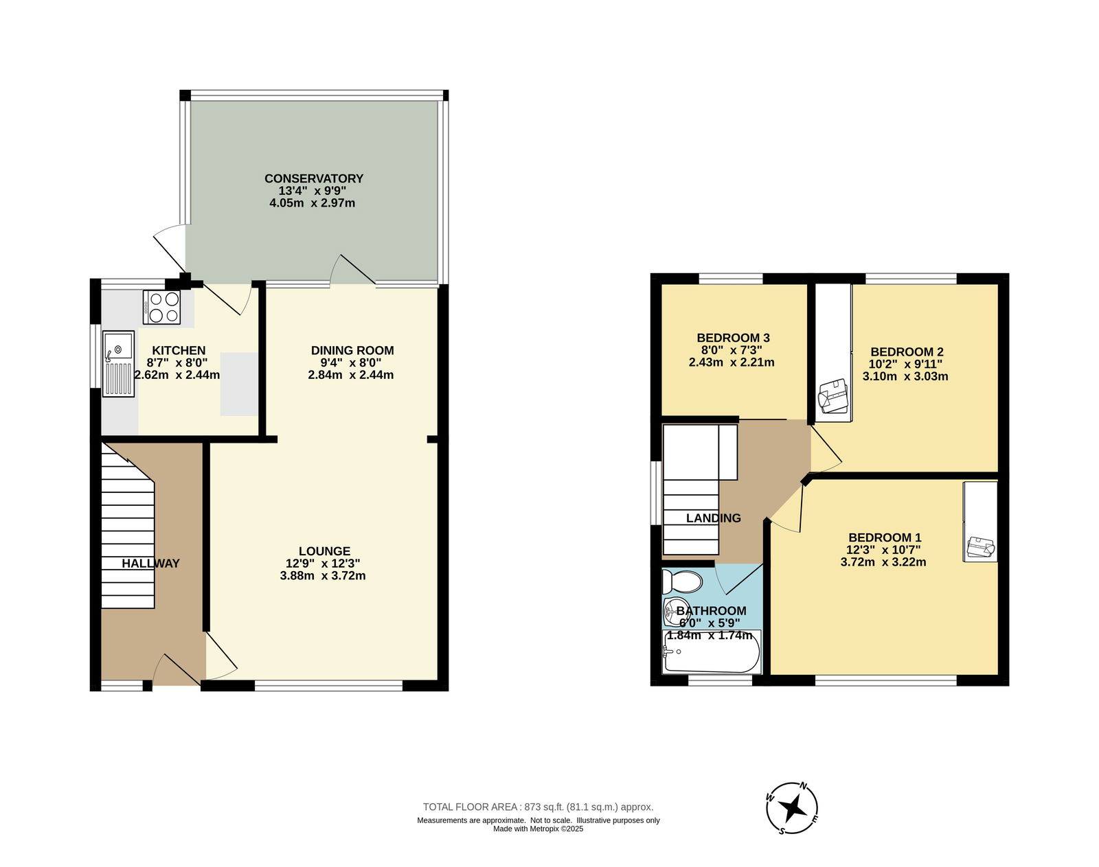 24, Green Park Road, Plymouth floorplan