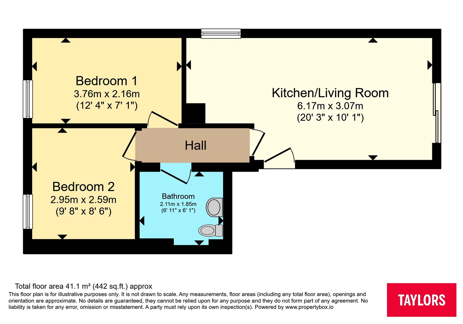 75B,, Princes Street, Bedfordshire floorplan