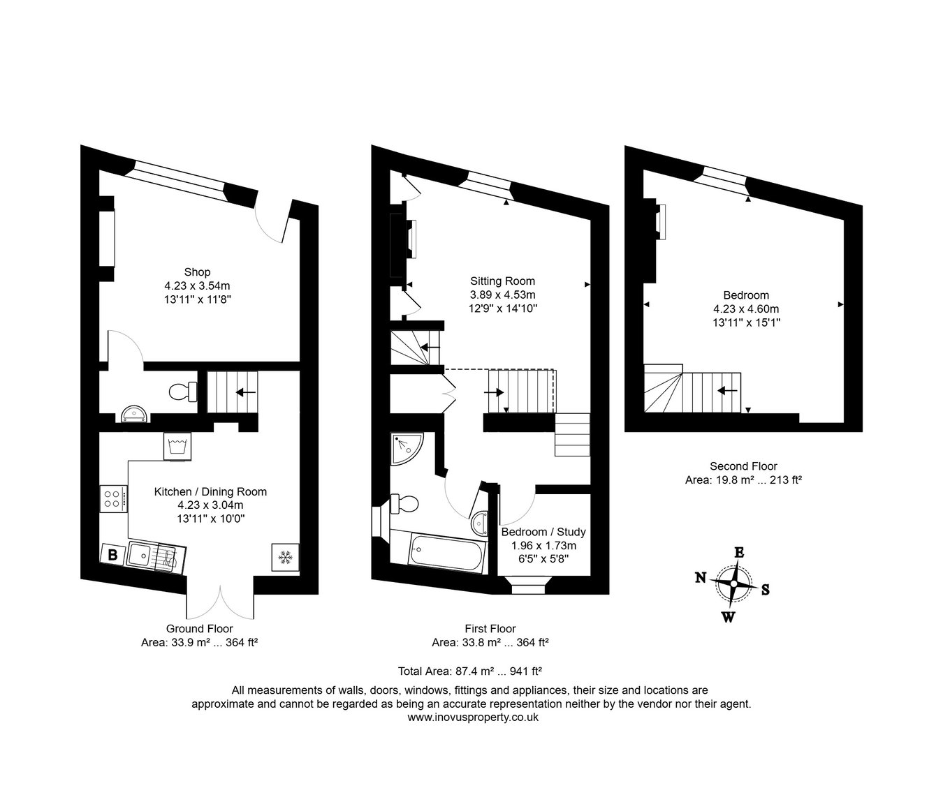 3 & 3a, Silver Street, Bradford-on-Avon floorplan